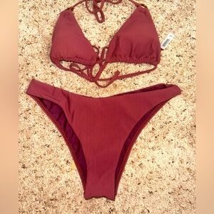 Berlook cider brand swim bikini NWT!